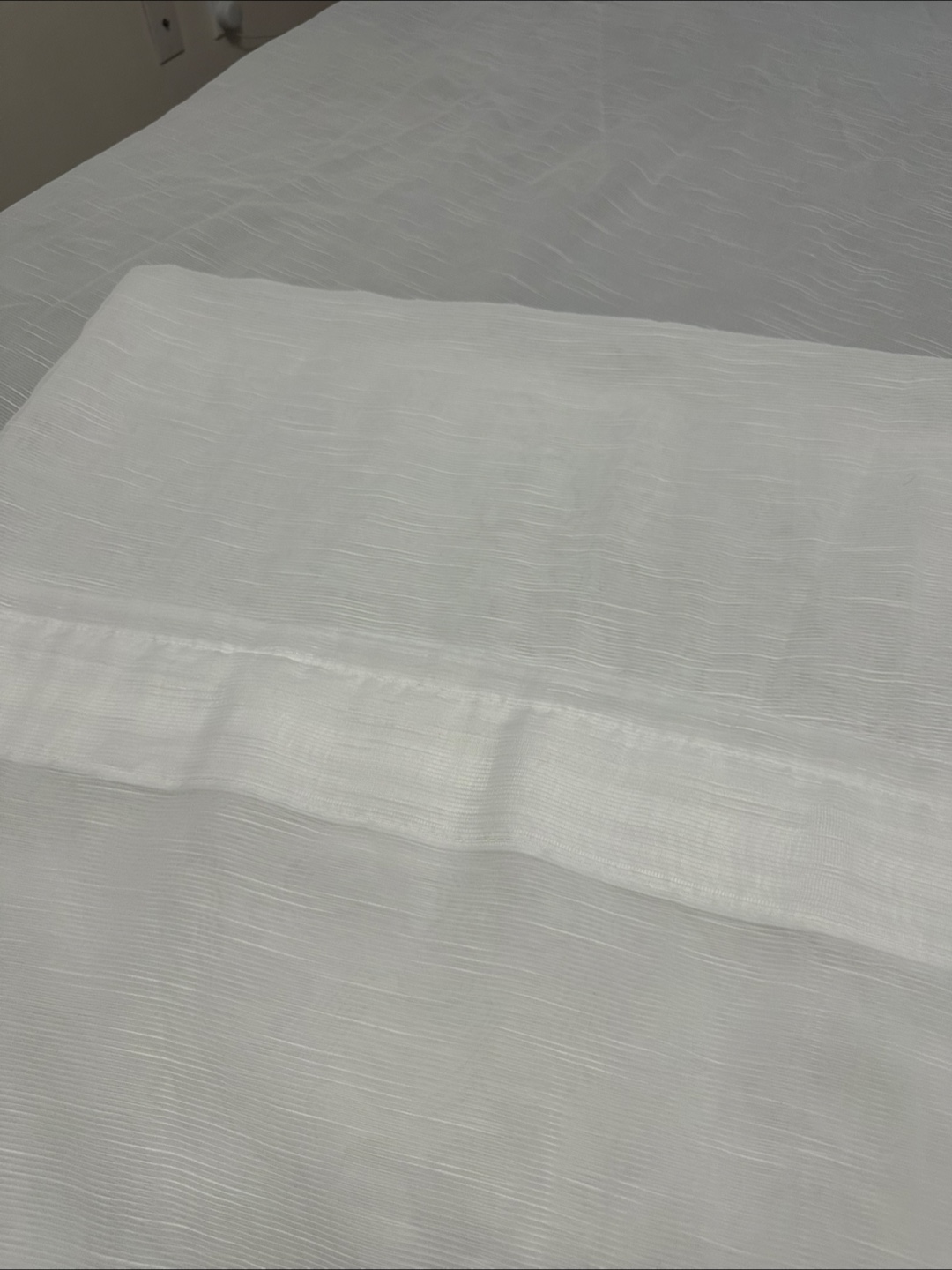 IKEA GJERTUD Sheer Curtains - White - 145x250cm - photo 5