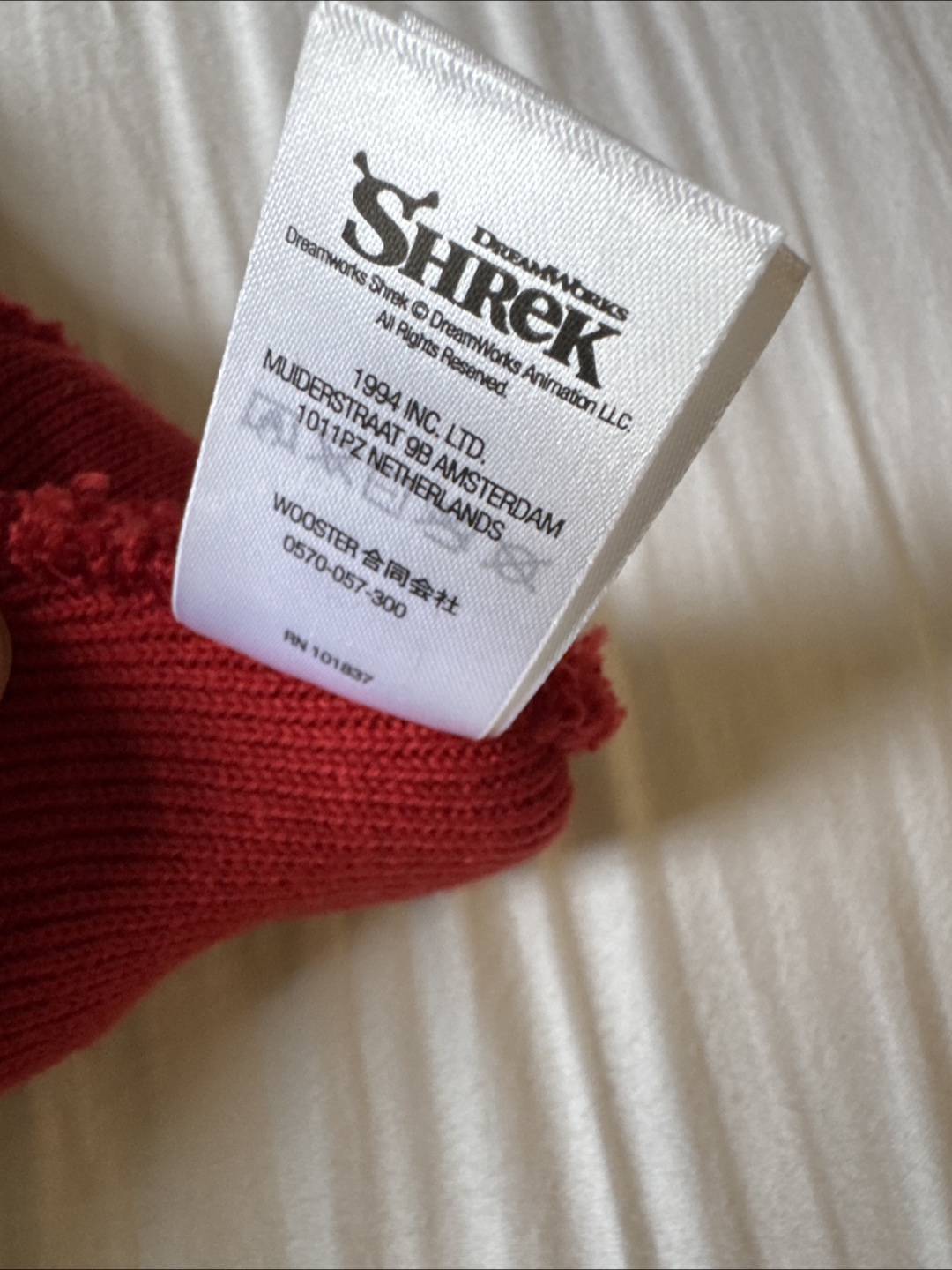 Supreme x Shrek Collaboration Beanie - Red - photo 3