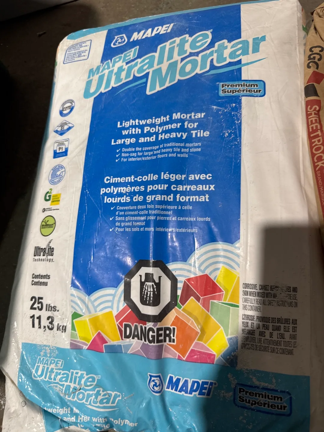 MAPEI Ultralite Mortar - 25 lbs thumbnail