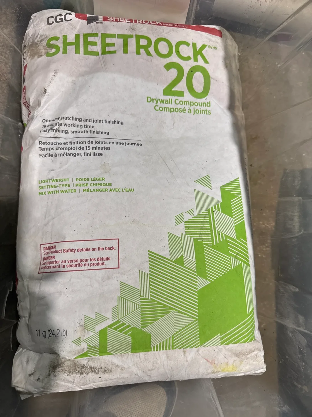 Sheetrock 20 Drywall Compound - 11kg bag thumbnail