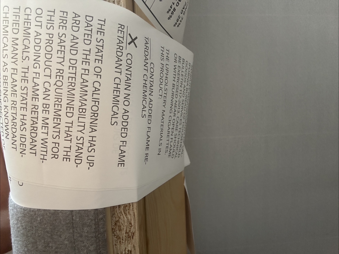 IKEA Grey Sectional Sofa with Ottoman - photo 2