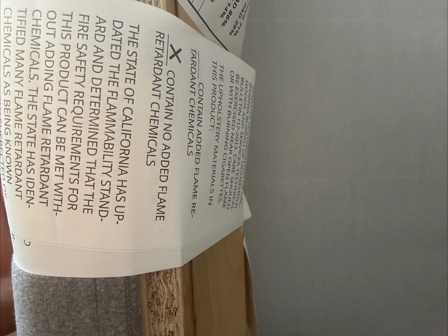 IKEA Grey Sectional Sofa with Ottoman image indicator(2)