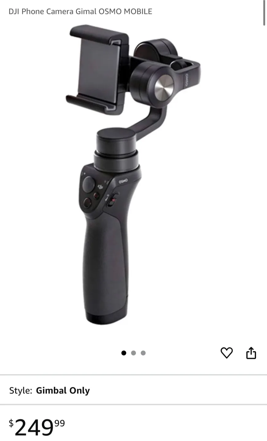 DJI Osmo Mobile Gimbal Stabilizer image indicator(5)