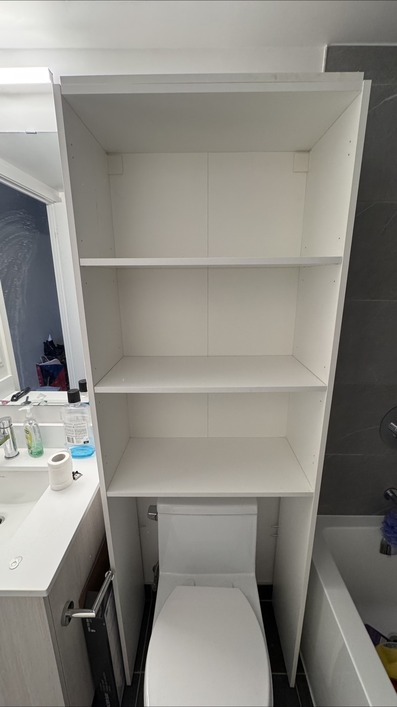 Over-the-Toilet Bathroom Storage Organizer