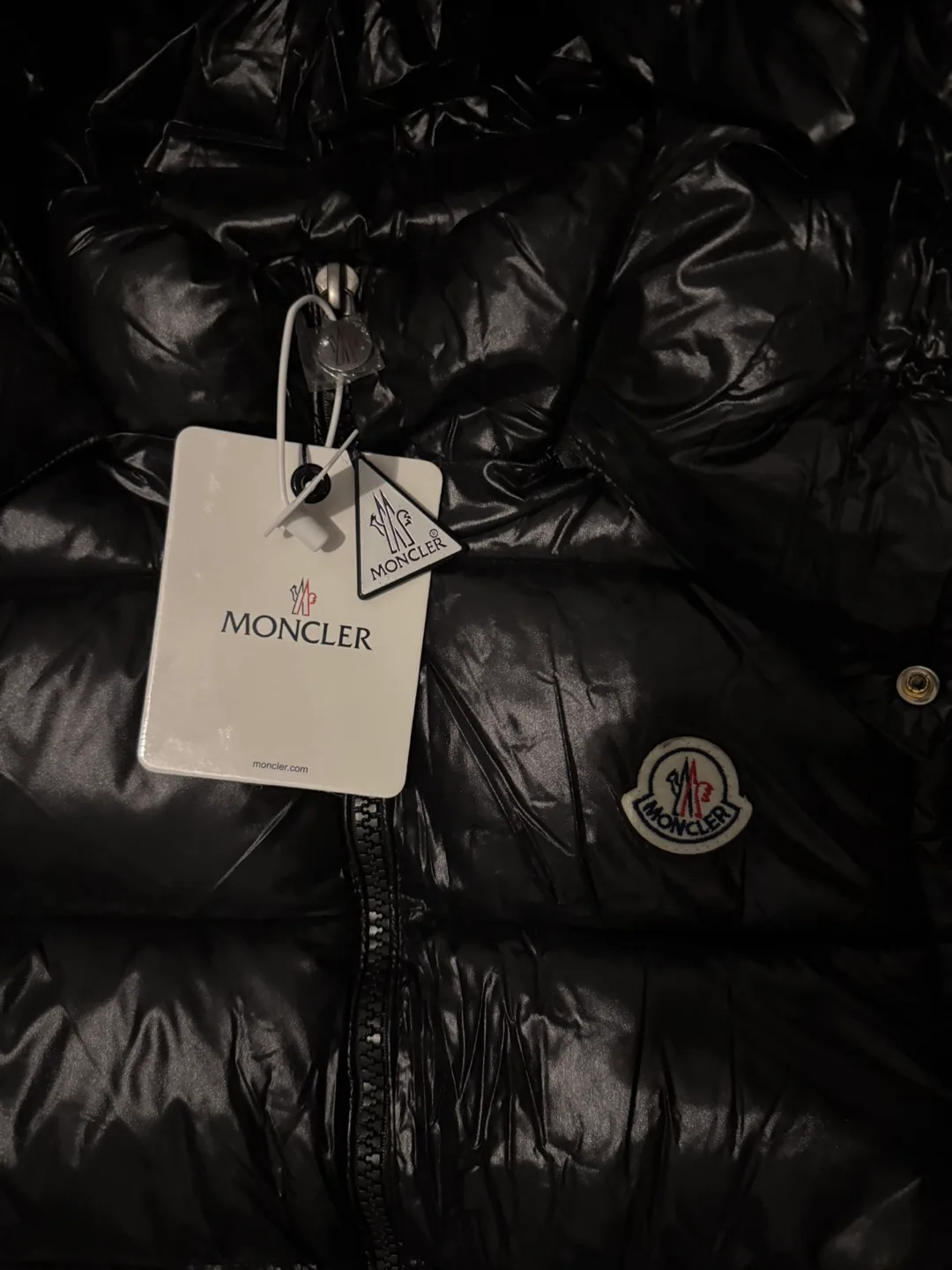 Men's Moncler Black Puffer Vest image indicator(2)