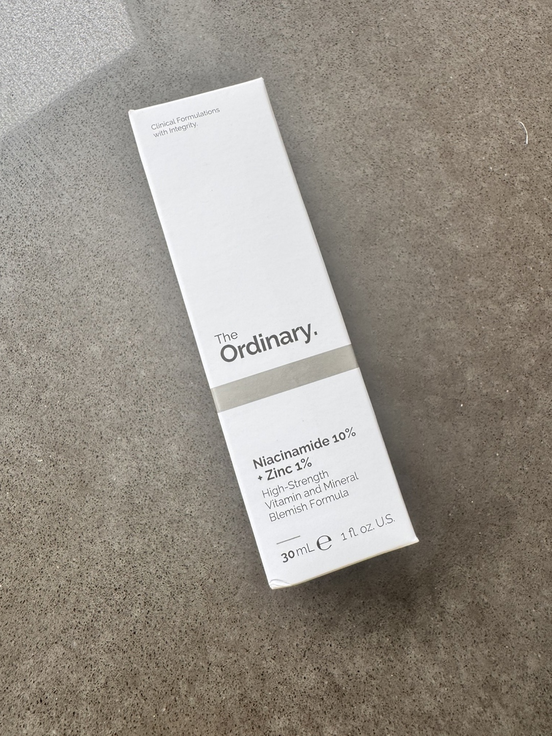 The Ordinary Niacinamide 10% + Zinc 1% Blemish Formula