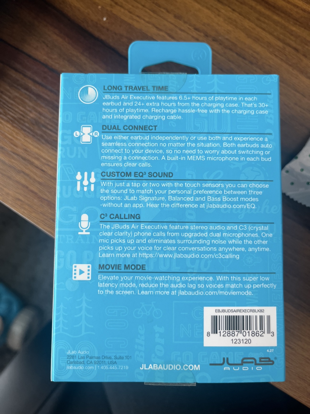 JLab JBuds Air Executive True Wireless Earbuds - photo 3