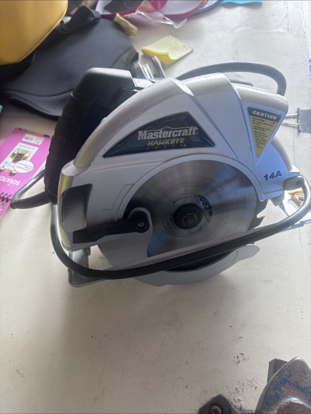 Mastercraft Hawkete Laser 14A Circular Saw