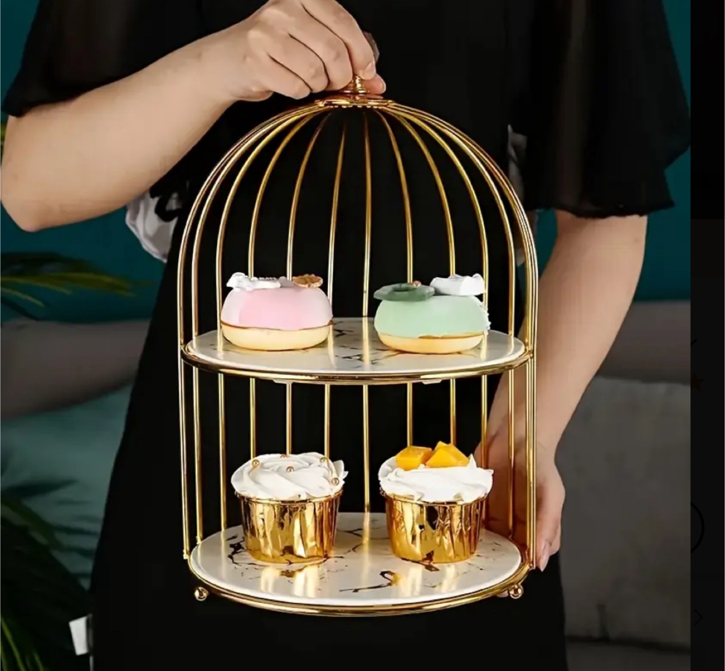 Two-Tiered Dessert Stand - photo 5