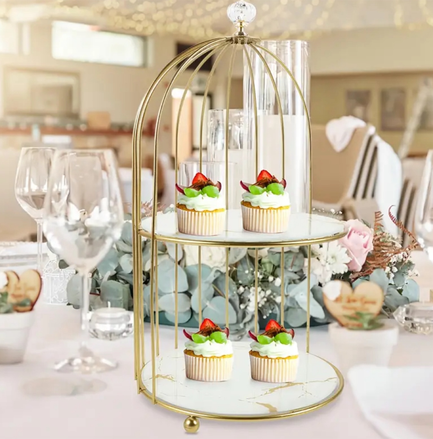 Two-Tiered Dessert Stand - photo 3