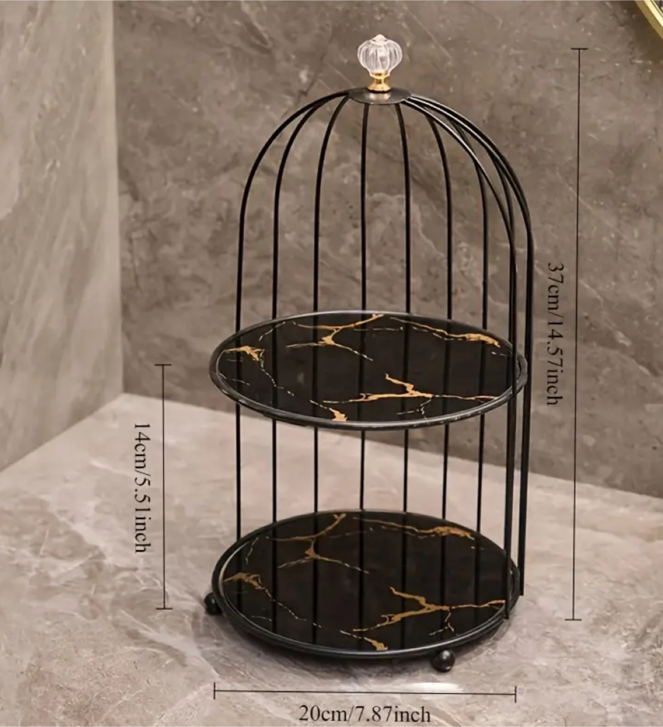 Two-Tiered Dessert Stand - photo 2