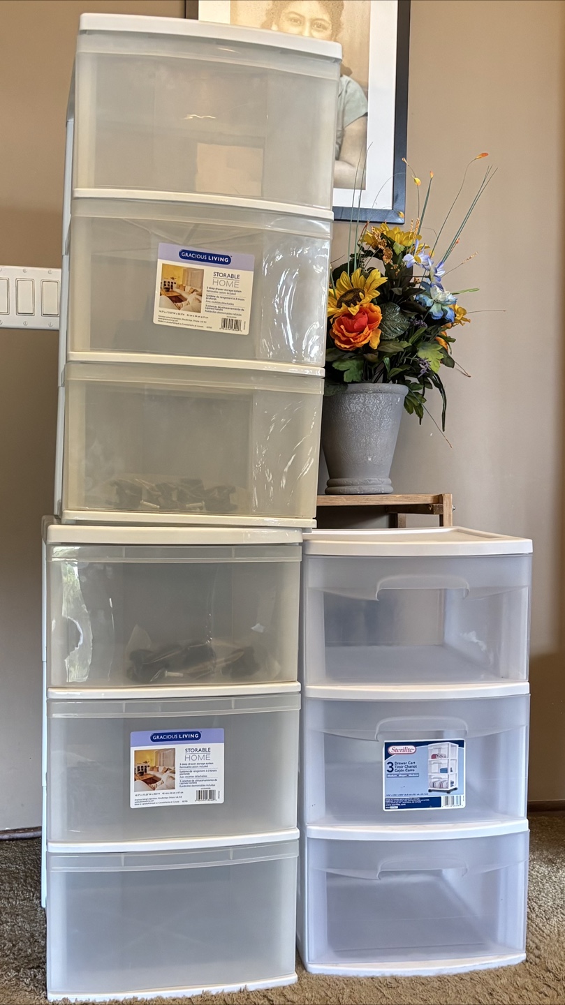 Three-Drawer Storage Units - Gracious Living & Sterilite - photo 2