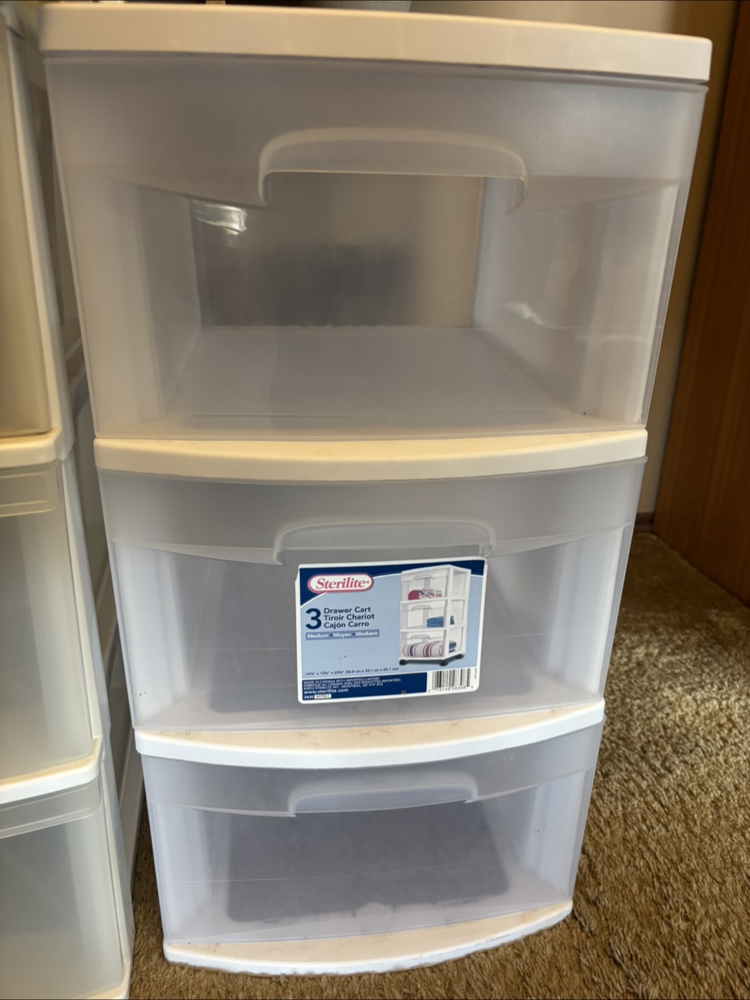 Three-Drawer Storage Units - Gracious Living & Sterilite - photo 3
