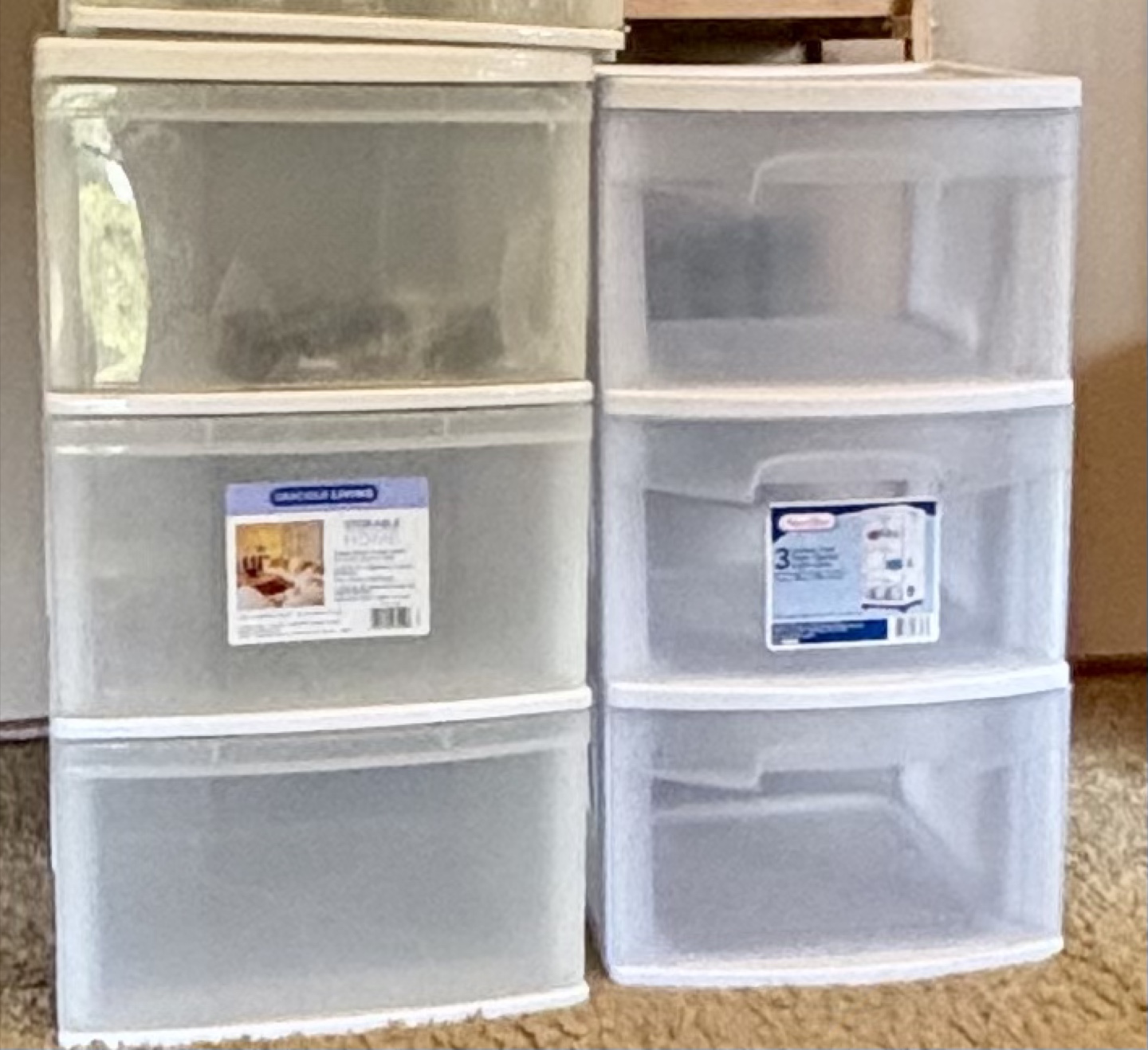 Three-Drawer Storage Units - Gracious Living & Sterilite - photo 5