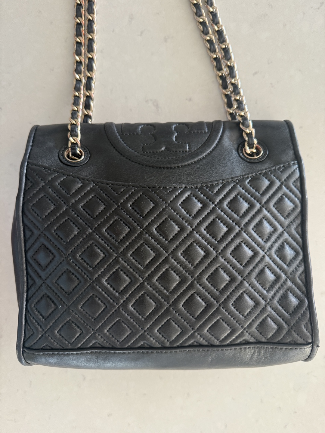 Tory Burch Black Quilted Leather Shoulder Bag - photo 3