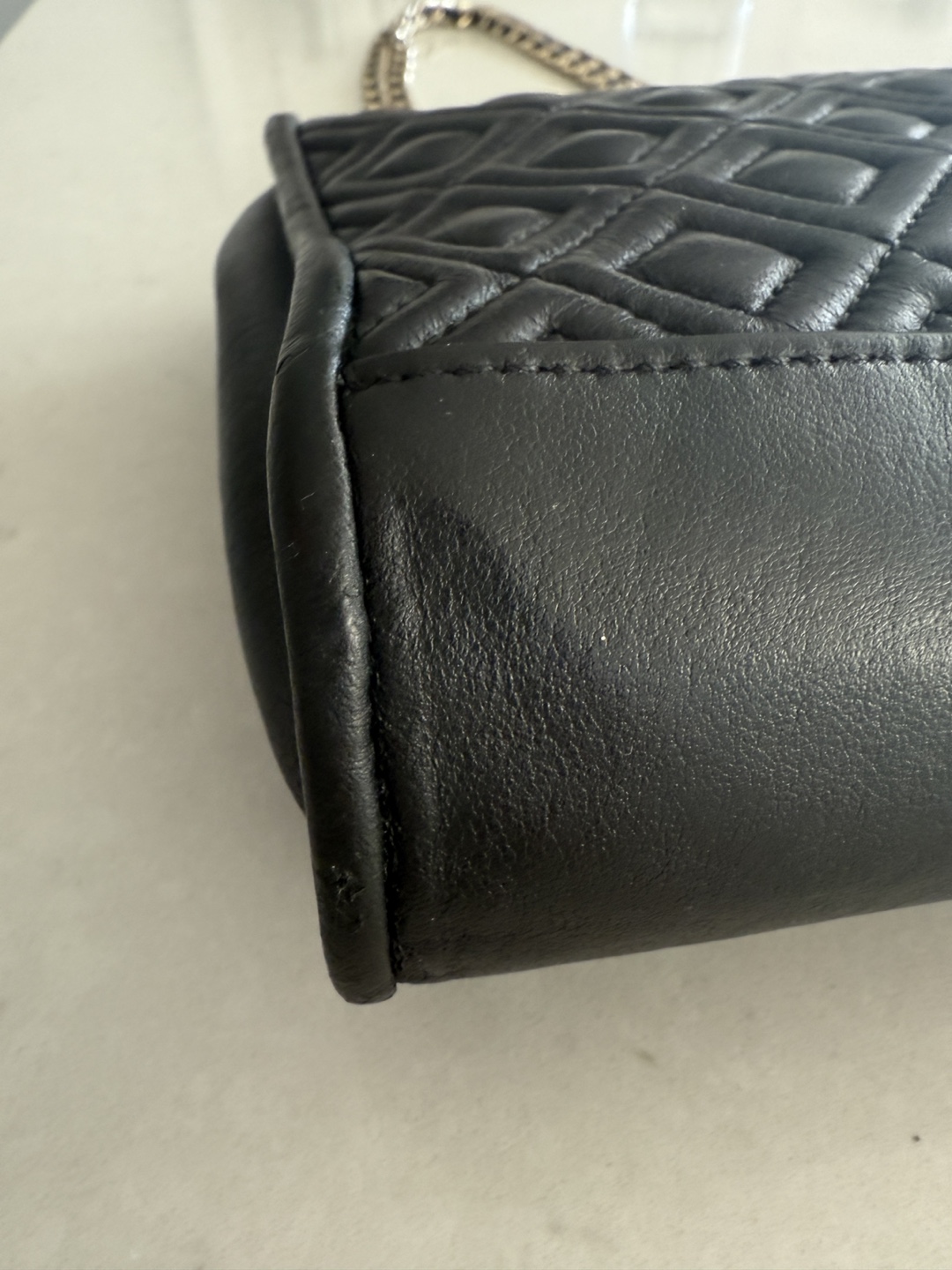 Tory Burch Black Quilted Leather Shoulder Bag - photo 4
