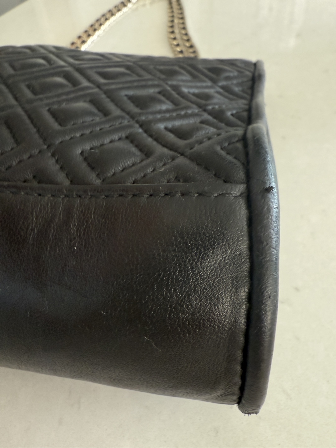 Tory Burch Black Quilted Leather Shoulder Bag - photo 5