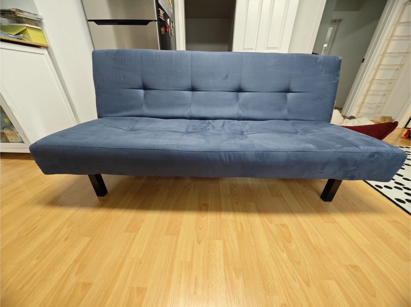 Blue Velvet IKEA Sofa Bed