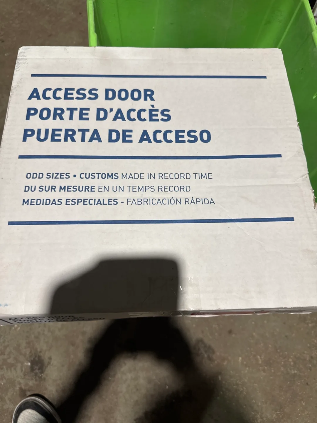 New White Metal Access Door Panel thumbnail