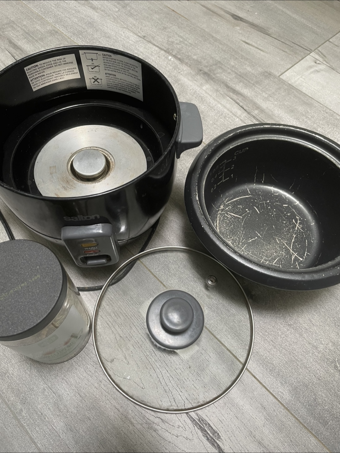 (On hold) Free rice cooker and dried chrysanthemum