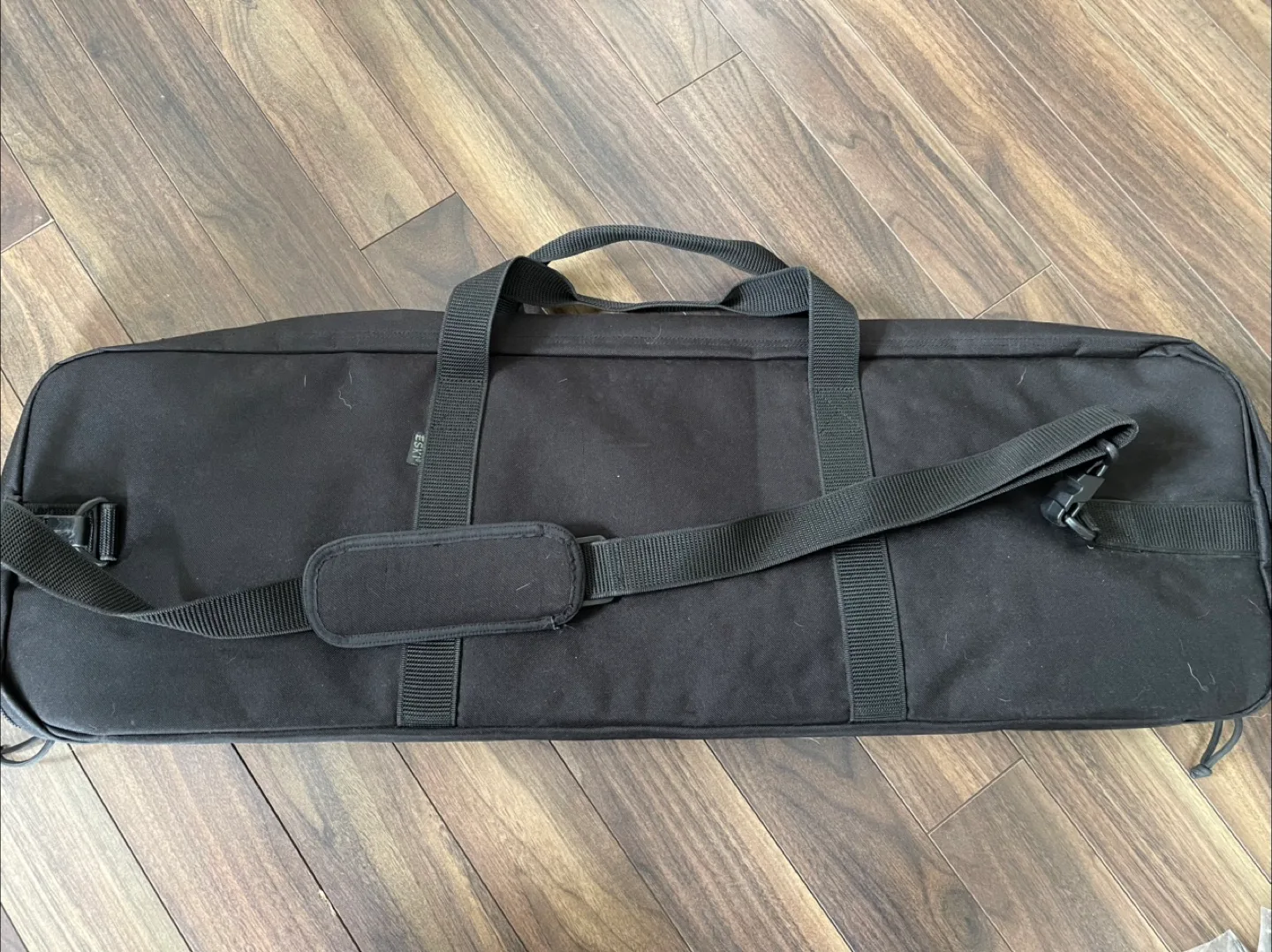 Black Padded Airsoft Rifle Case image indicator(3)