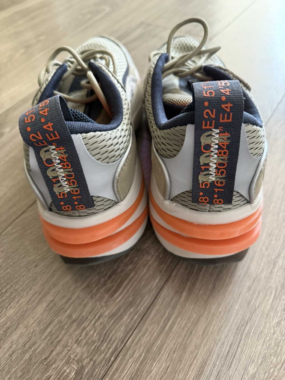 Lacoste Men's Green and Orange Running Shoes-Size 10.5 - photo 2