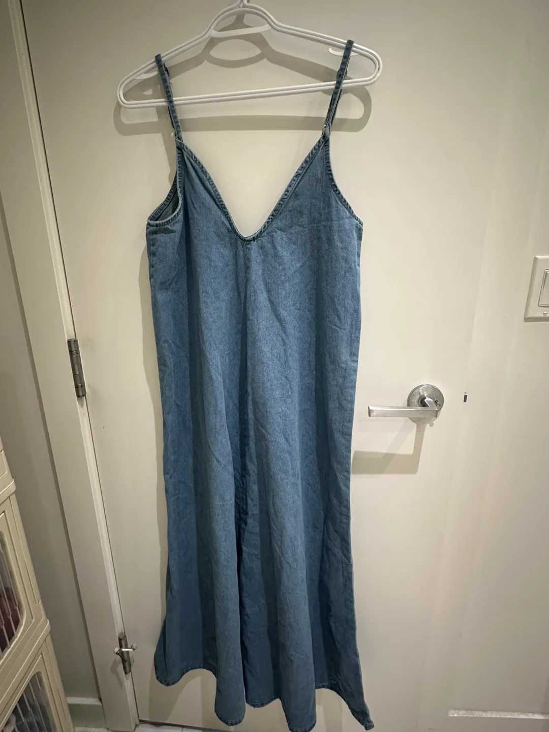 Blue Denim Maxi Sundress image indicator(2)