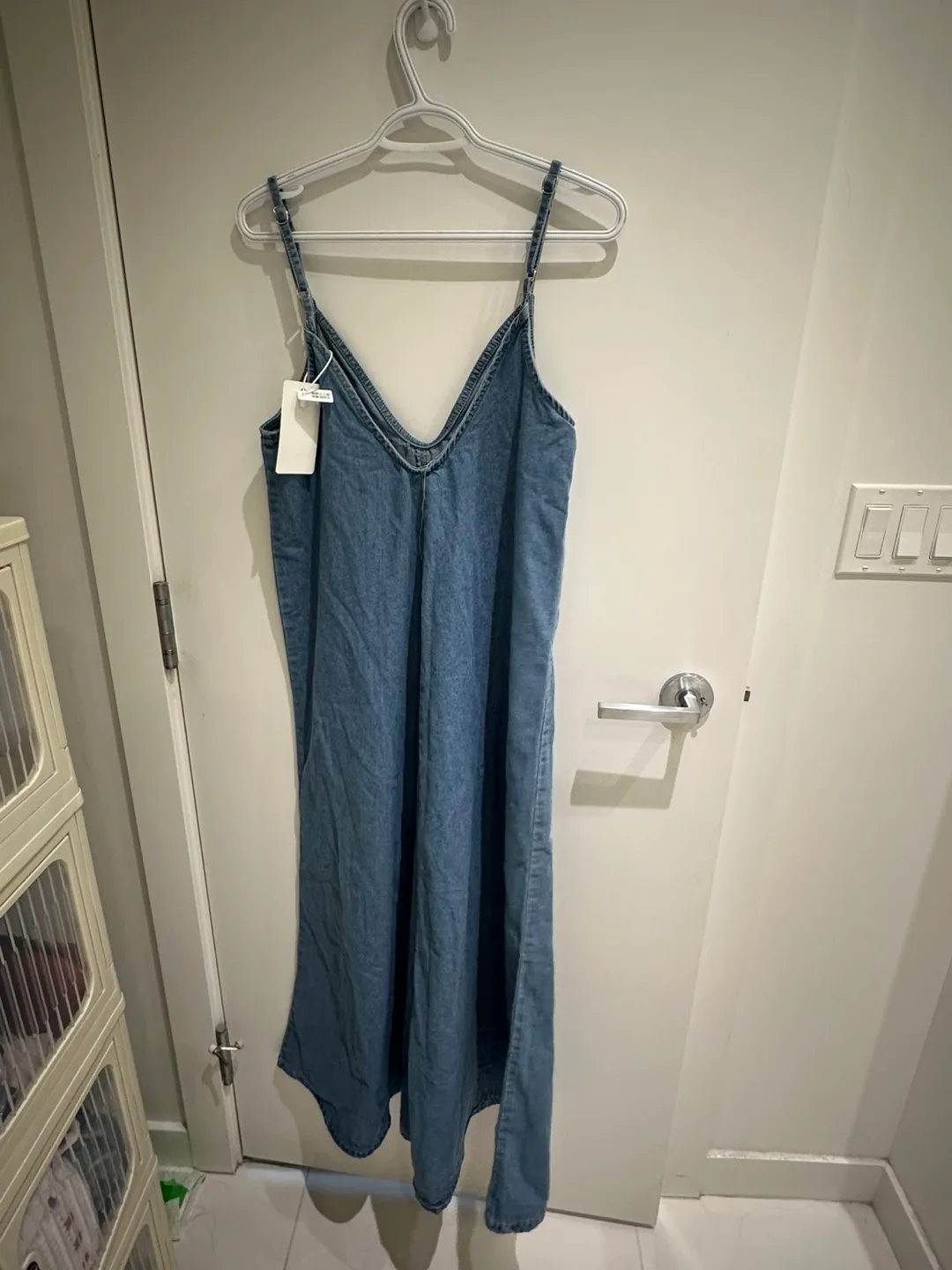 Blue Denim Maxi Sundress image indicator(3)