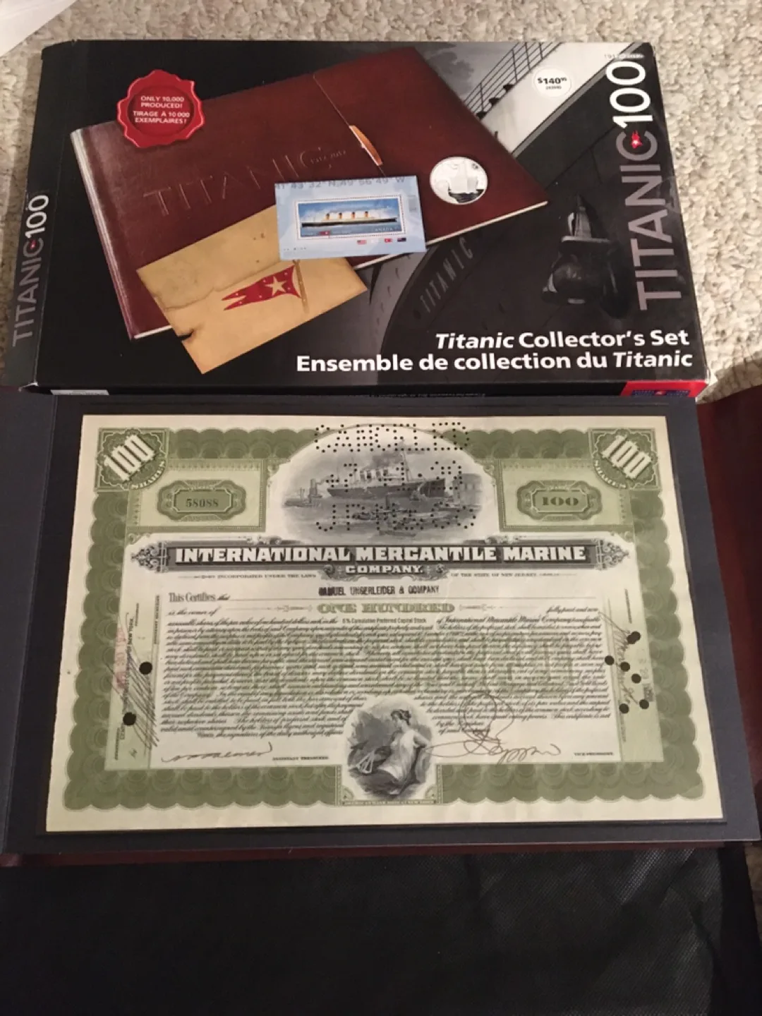 Titanic Collector's Set - Limited Edition thumbnail