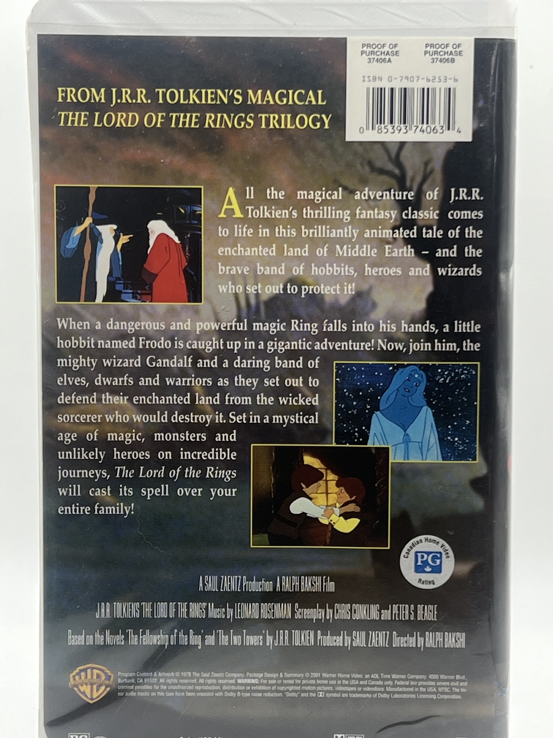Lord of the rings 1978 vhs - photo 3