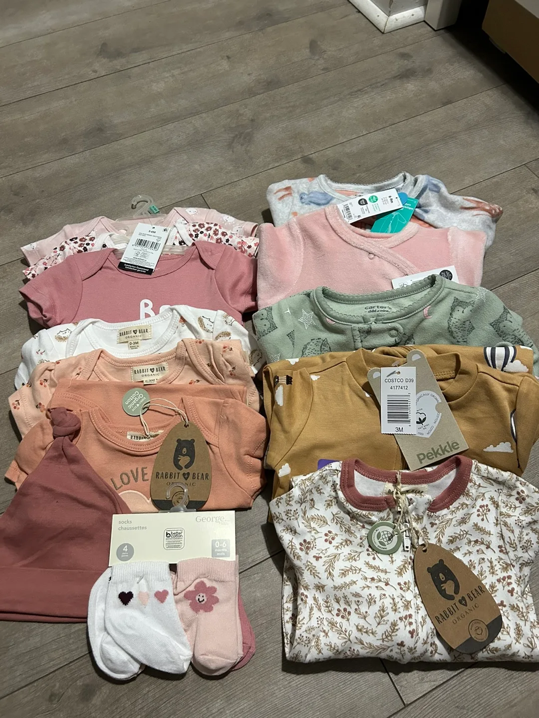 Bundle of Baby Clothes - Newborn to 3 Months thumbnail