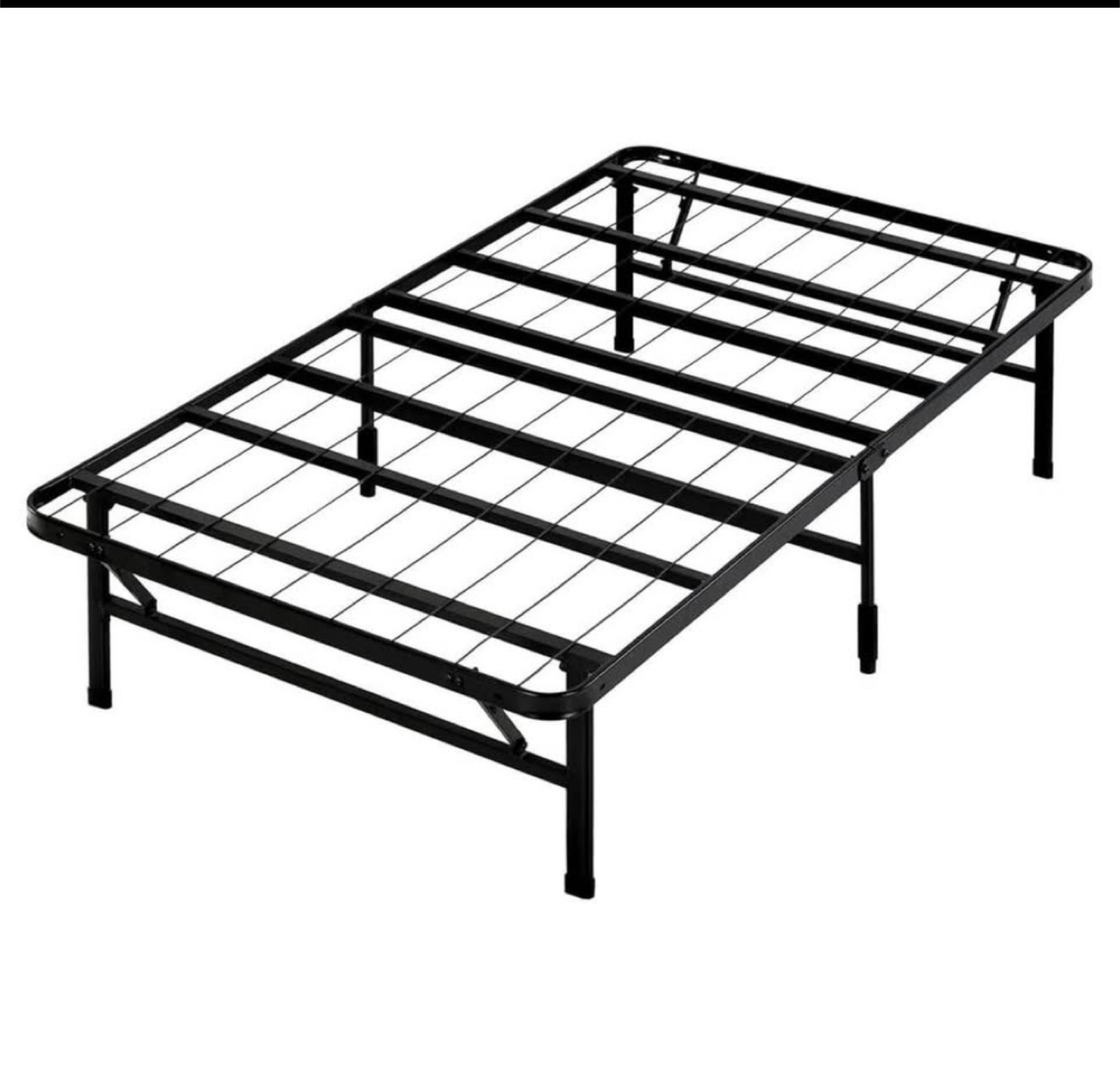 Twin Metal Bed Frame with 13in Under-Bed Clearance - photo 2