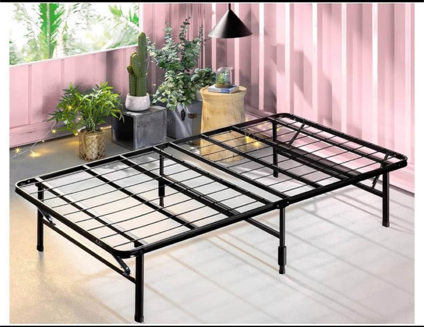 Twin Metal Bed Frame with 13in Under-Bed Clearance - photo 4