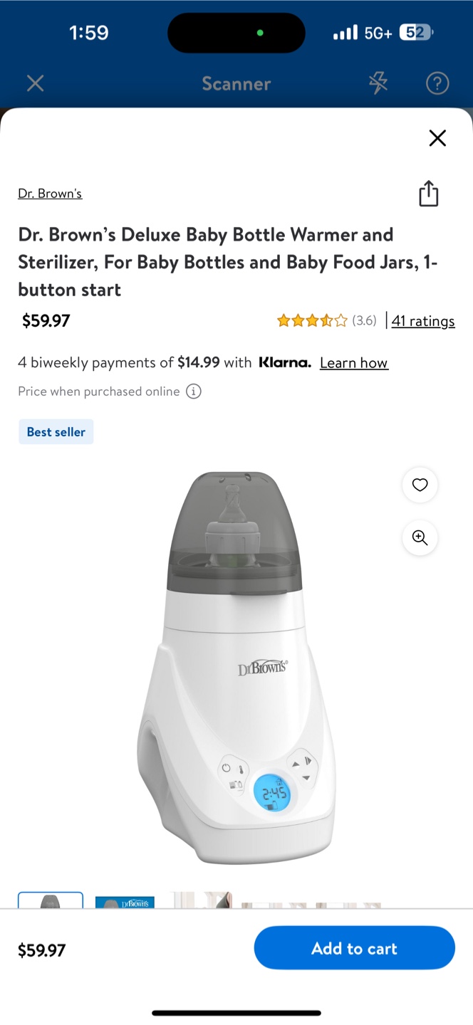 Dr Brown's Deluxe Baby Bottle Warmer and Sterilizer - photo 3