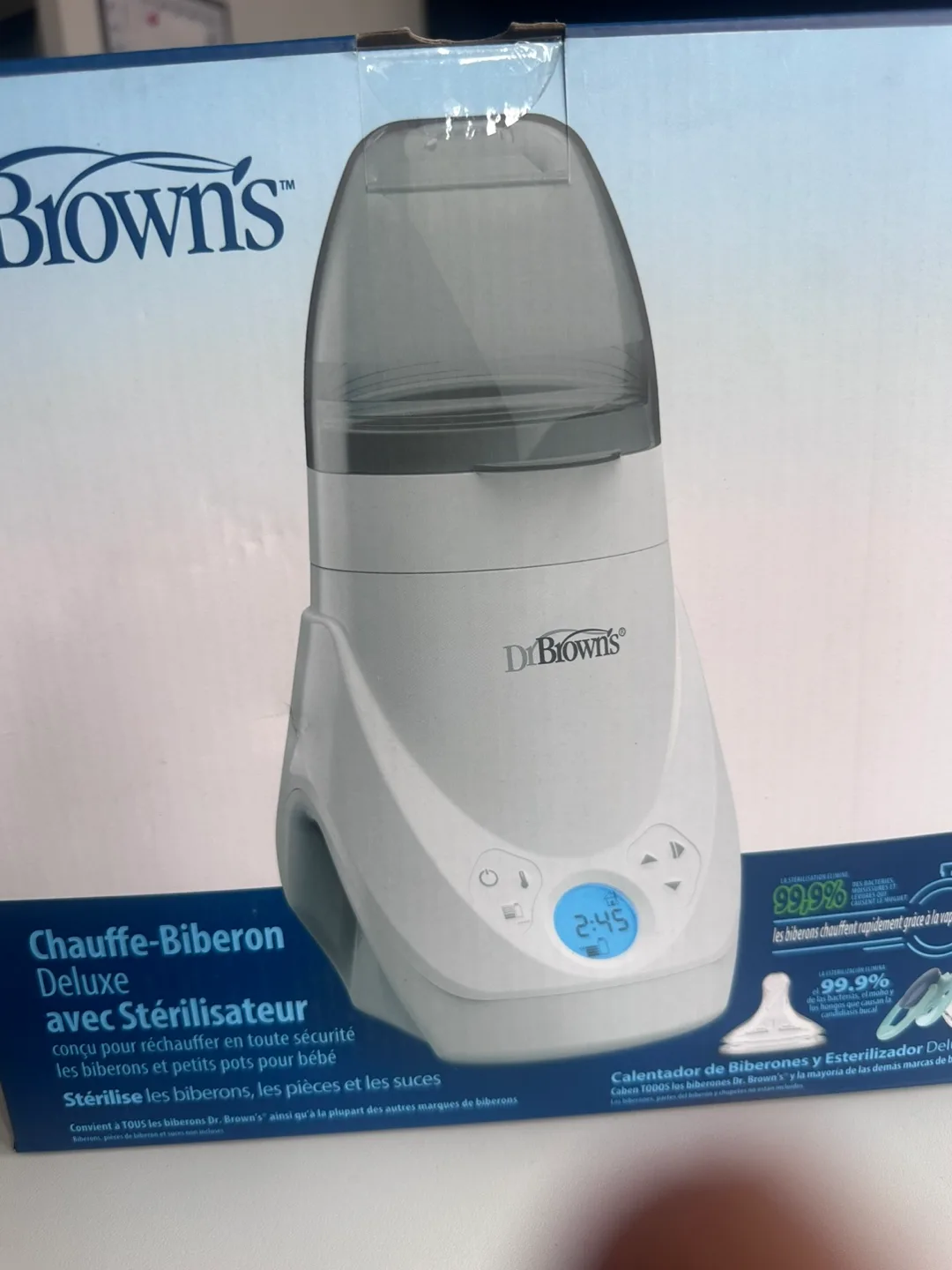 Dr Brown's Deluxe Baby Bottle Warmer and Sterilizer thumbnail