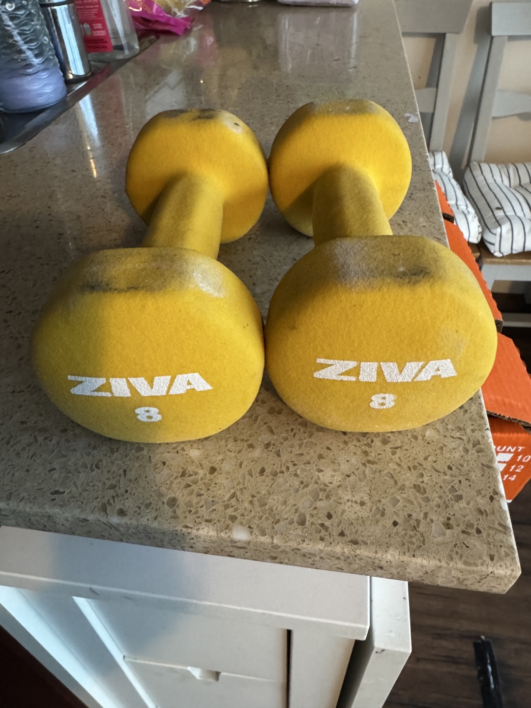 Ziva 8lb Dumbbells - Pair