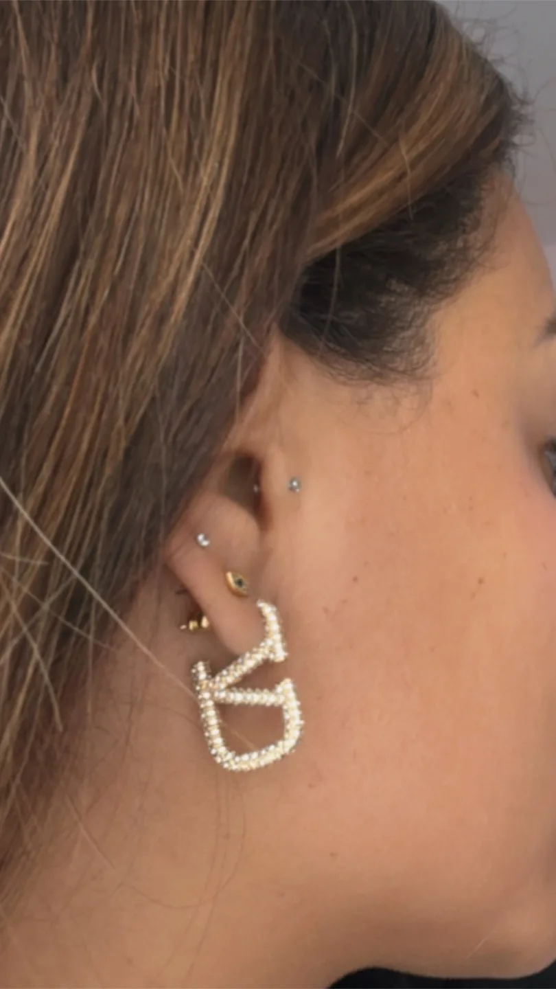 Valentino VLogo Signature Earrings image indicator(4)