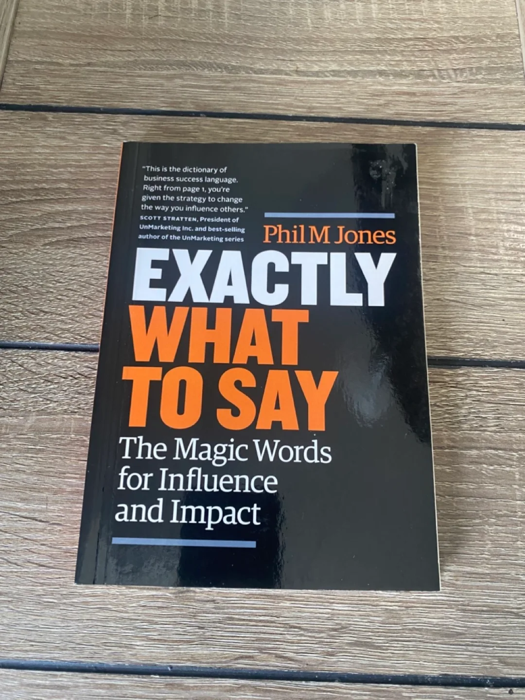 Exactly What To Say  by Phil M. Jones thumbnail