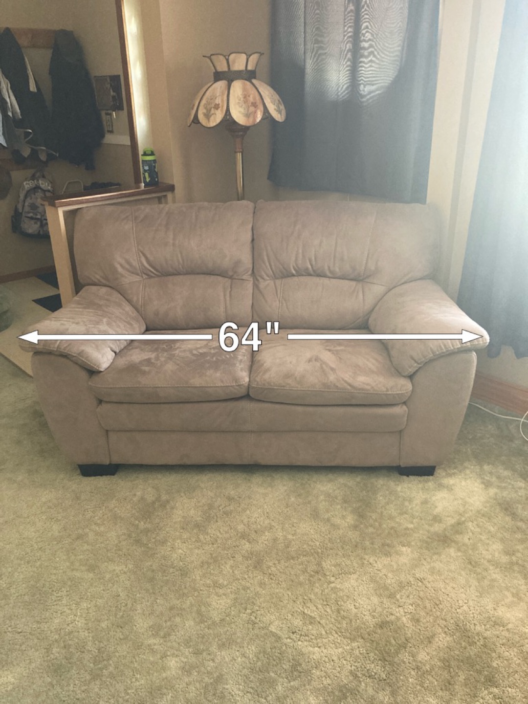 Beige Sofa and Loveseat Set - photo 4