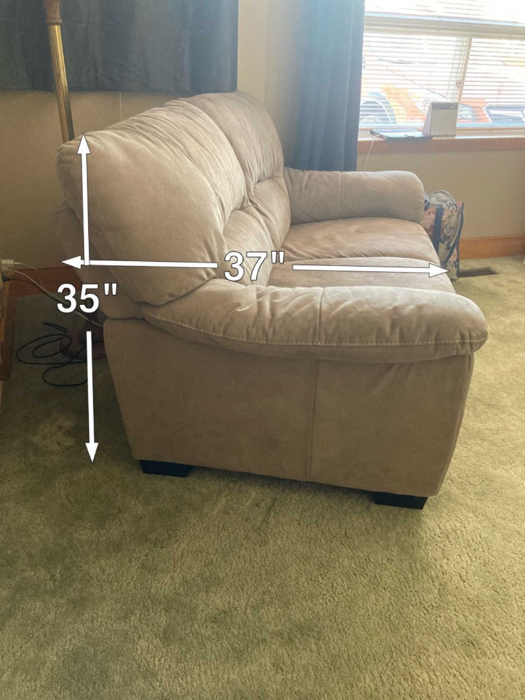 Beige Sofa and Loveseat Set - photo 5