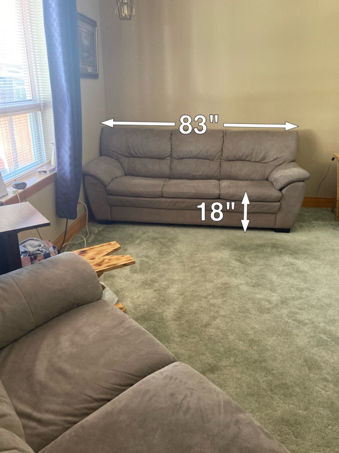Beige Sofa and Loveseat Set - photo 3