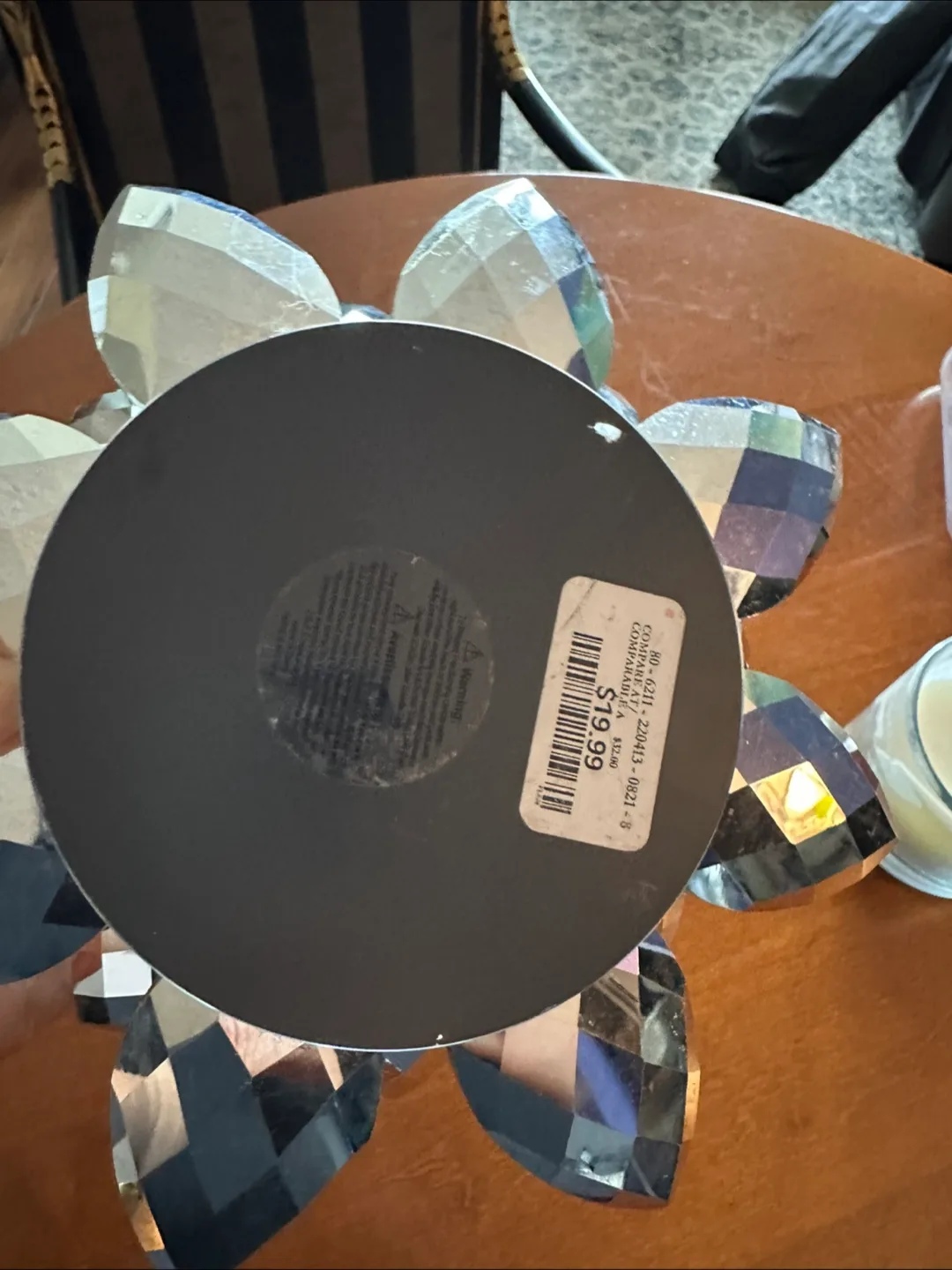 Crystal Lotus Candle Holder image indicator(2)