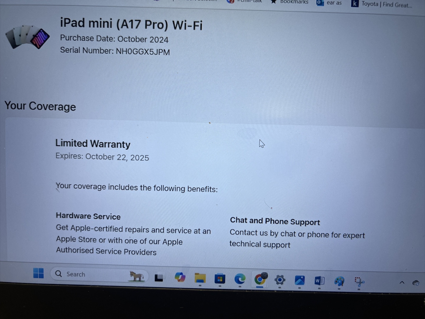 iPad mini (A17 Pro) Wi-Fi - 128GB - Like New - photo 3