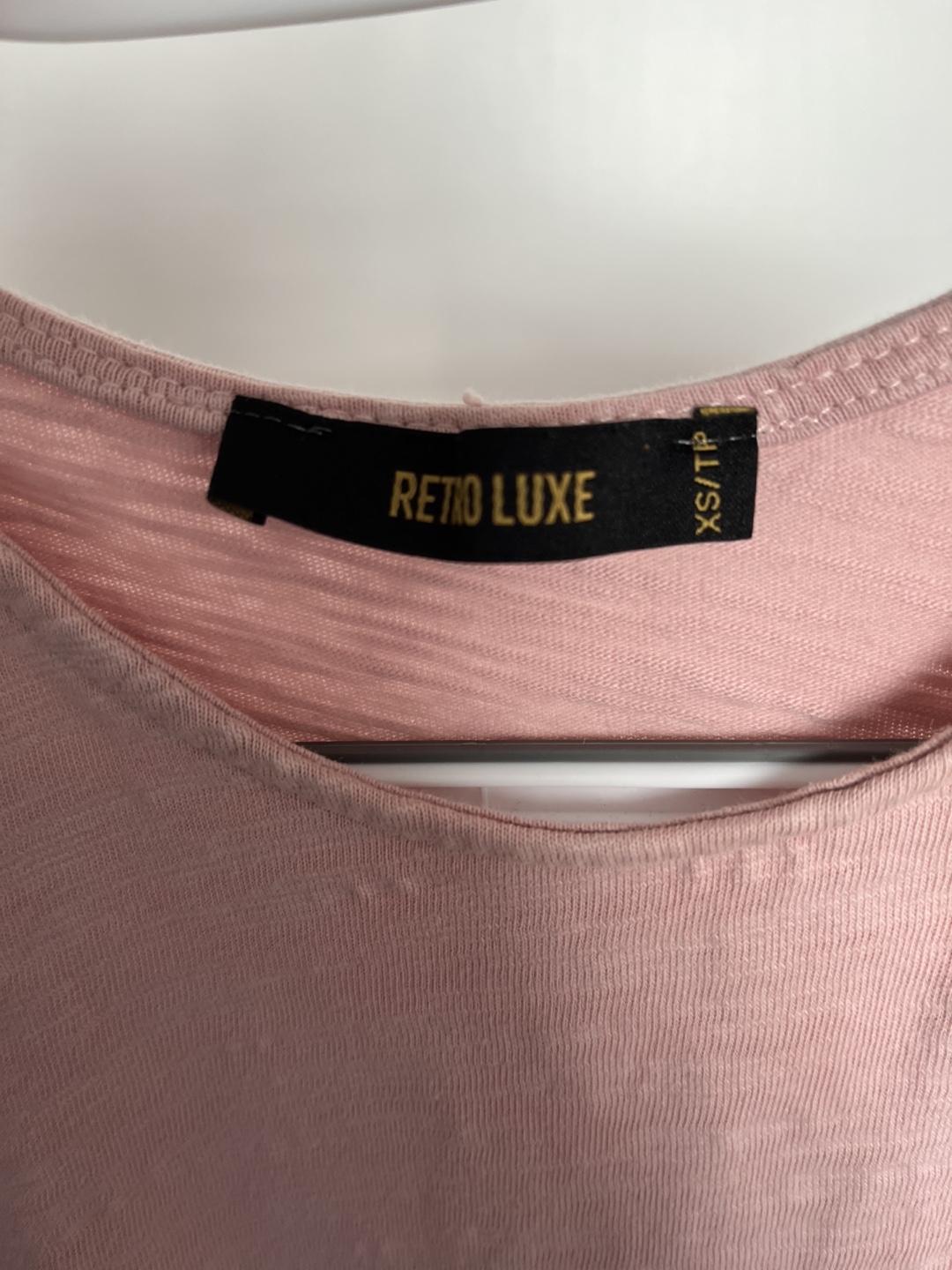 Retro Luxe Pink T-Shirt - XS 🧡 - photo 3