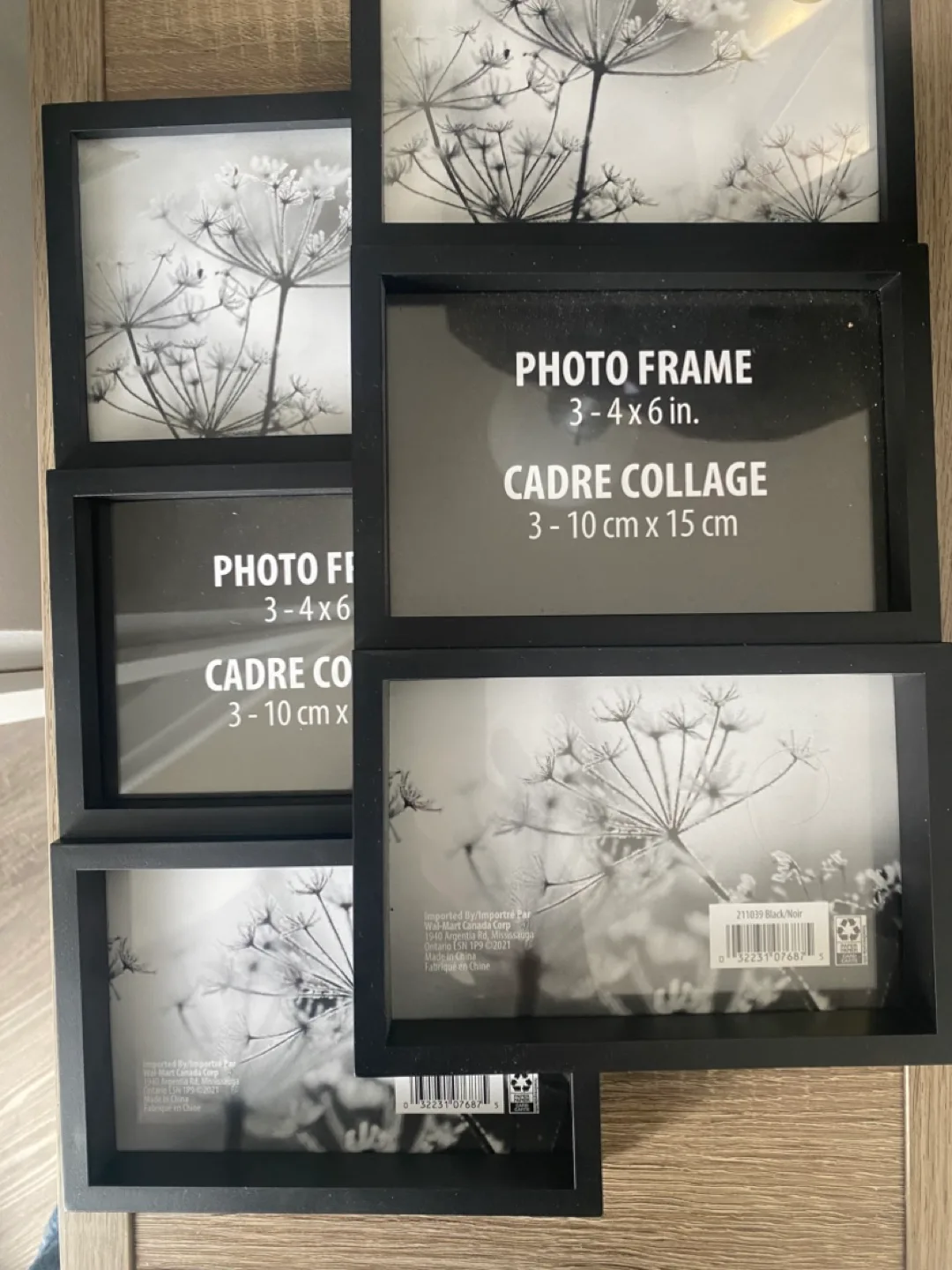 Black Photo Frame Collage Set thumbnail