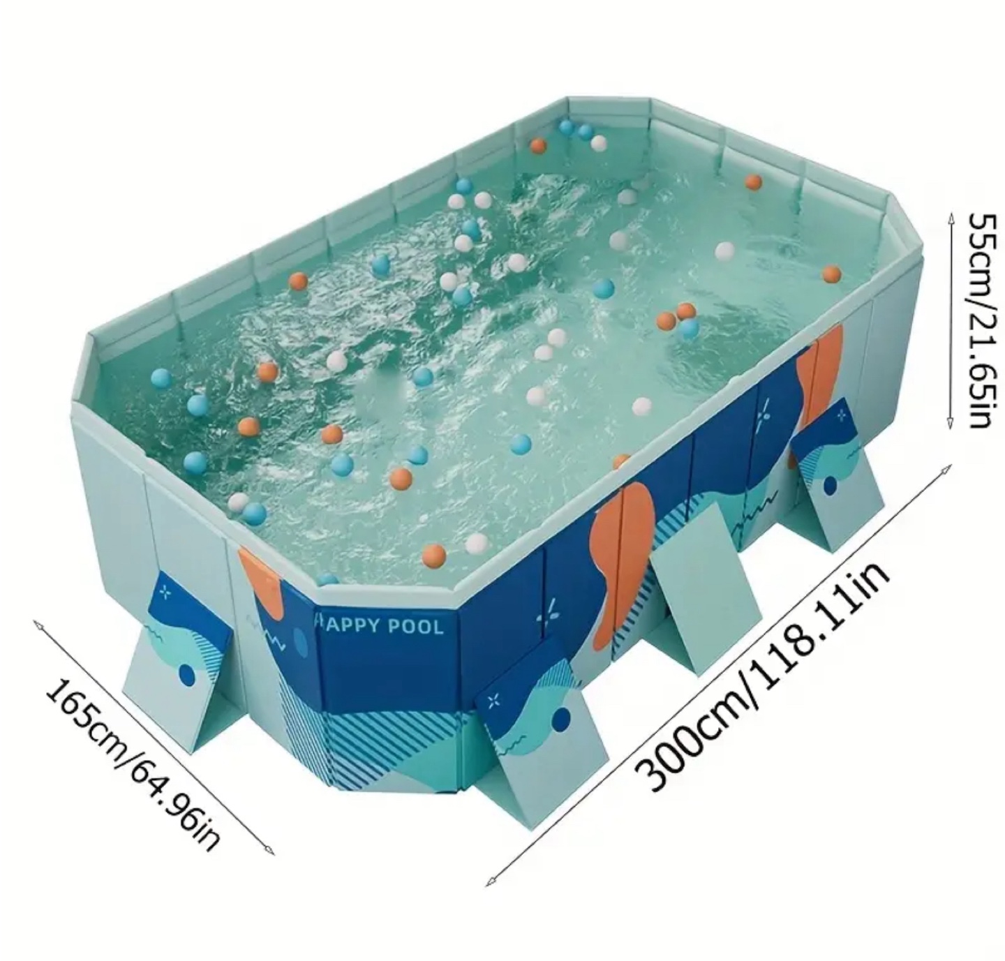 Happy Pool Foldable Paddling Pool - photo 3