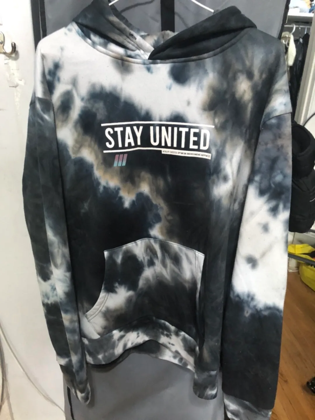 Stay United Tie-Dye Hoodie thumbnail
