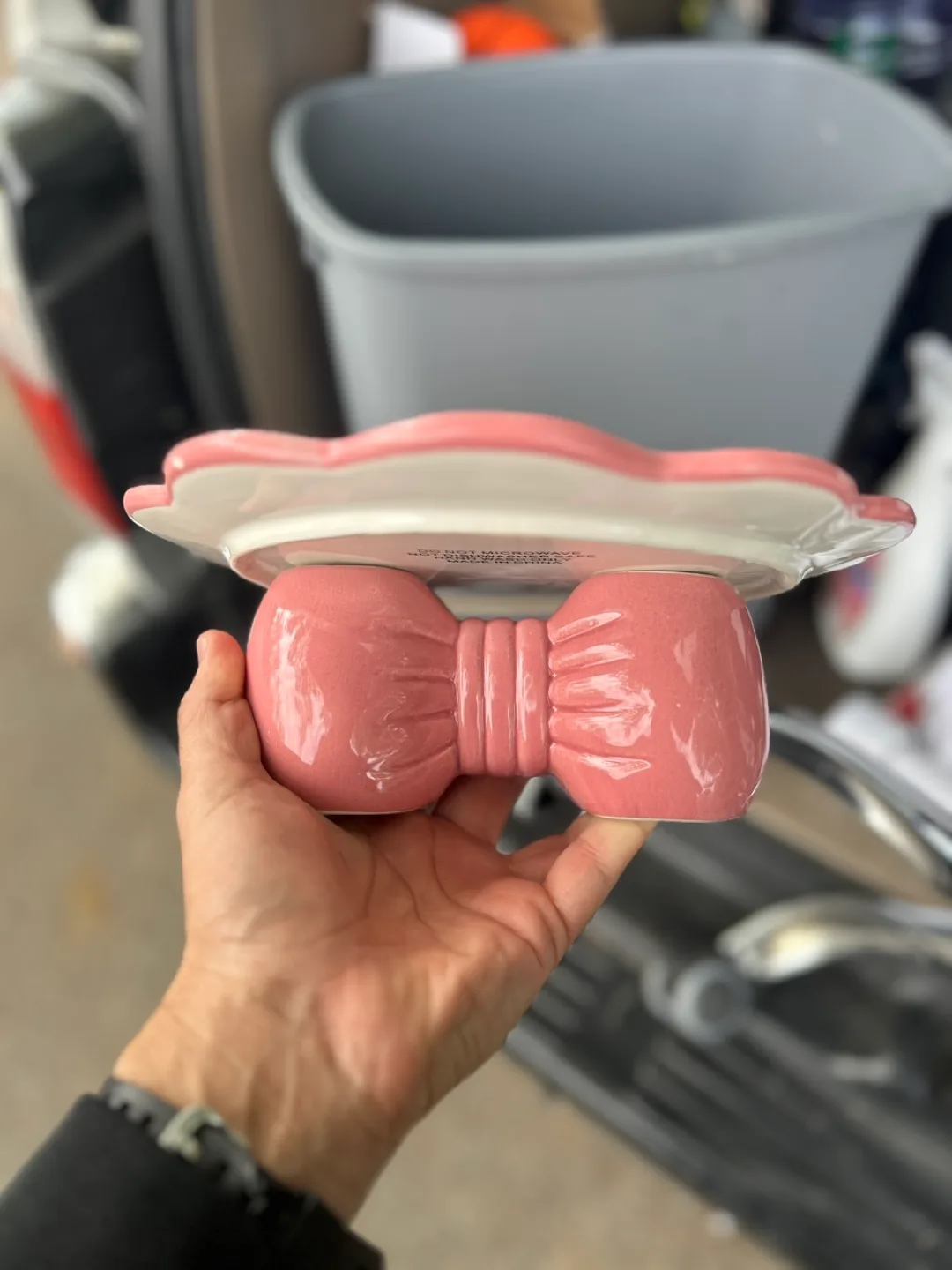 Ceria Bow Cake Stand - Pink Cherry Design image indicator(3)