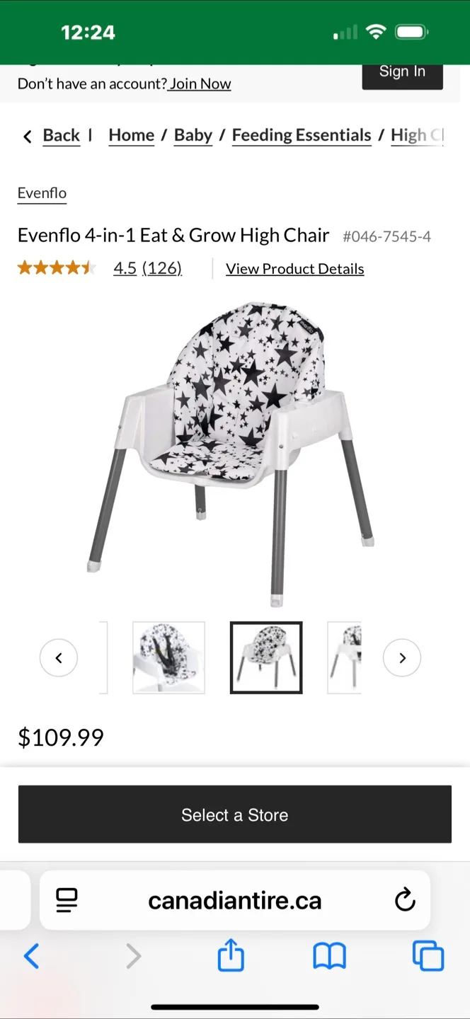 Evenflo 4-in-1 Eat & Grow High Chair image indicator(2)