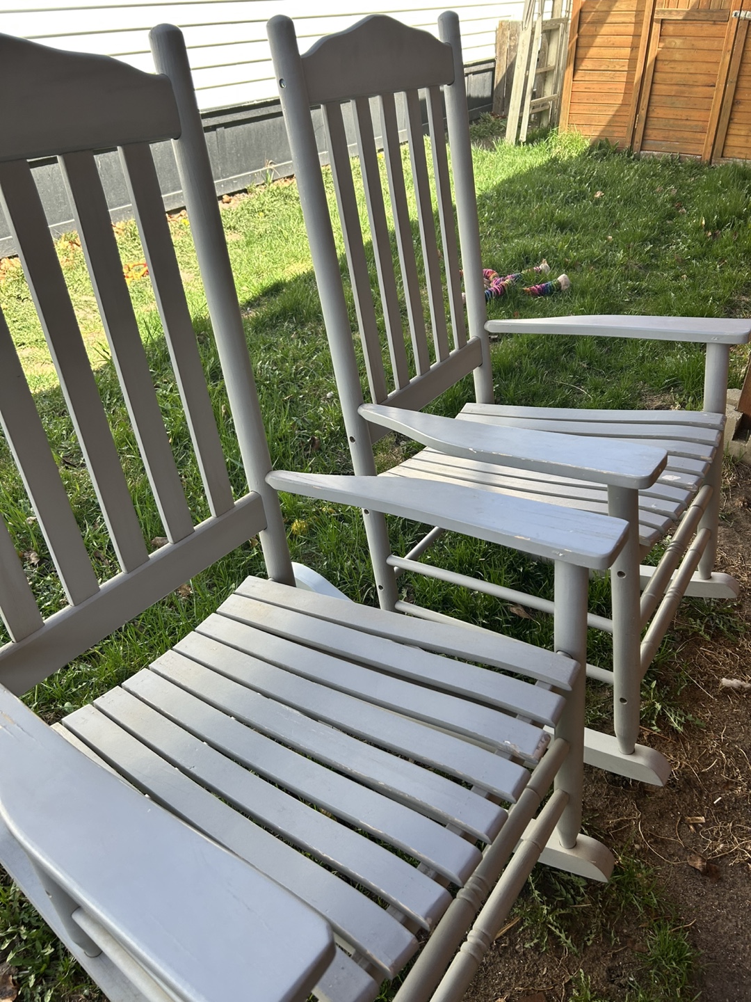 Set of rocking chairs - photo 3